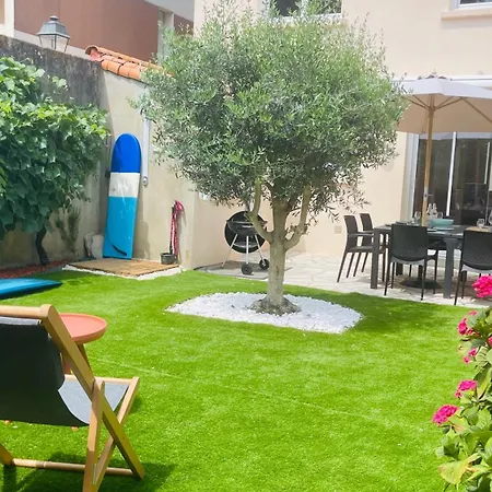 Escale Sablaise Maison 4 Jardin Les Sables D'olonne Plage Centre-ville & Port Hotel La Chaume