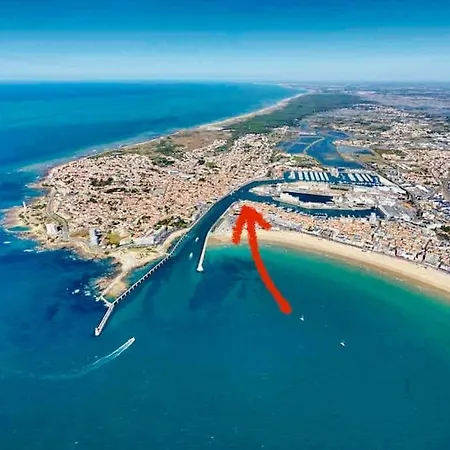 Escale Sablaise Maison 4 Jardin Les Sables D'olonne Plage Centre-ville & Port Hotel